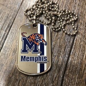 University of Memphis TIGERS Sport Tagz Necklace *NEW* Officially Licensed